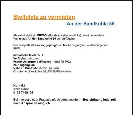 Foto - andere zur Miete in Recklinghausen