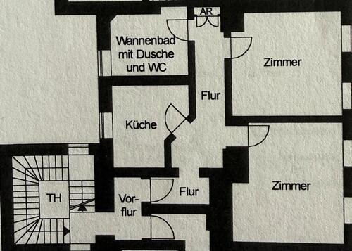 Foto - 2-Raum Wohnung in Sandersdorf-Brehna zu vermieten