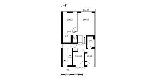 Foto - 2 Zimmer Etagenwohnung zur Miete in Bremen