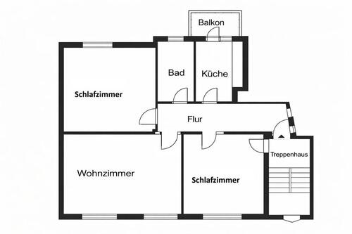 Foto - 3-Raumwohnung am Rathaus in Wittenberge