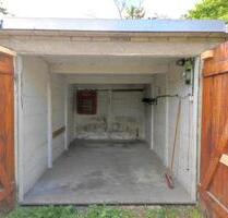 Garage Typ Dresden in Kamenz auf schwarzer Weg