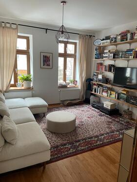 Foto - ANFRAGESTOPP! 3-Zimmer-Altbauwohnung mit Balkon in Volkmarsdorf