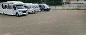 Foto - Stellplatz Wohnmobil Wohnwagen Boot auf abgeschlossenen Gelände