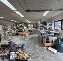 Funktionale Werkstatt mit 90 m², PKW-Stellplatz und optionalem Maschinenpark. - Schmitten im Taunus