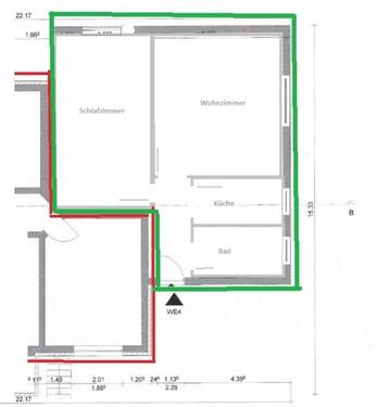 Foto - 2 Zimmer Etagenwohnung in Fürstenberg/Havel