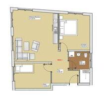 moderne 3-Zi-Wohnung (#1), elekt. Jalousien, Fußbodenheizung, Kellerabteil, Tiefgarage - Gründau