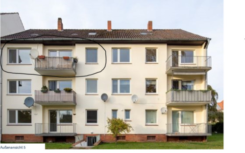 Foto - Wohnung zu vermieten, 84m² 3,5 ZimmerKücheBadKeller