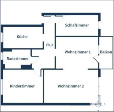 Foto - Etagenwohnung zur Miete in Hoya