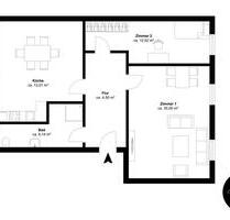 hochwertige 2 Raum Wohnung +++TOP+++ in attraktiver Lage in Dessau nach Ihren Wünschen - Dessau-Roßlau