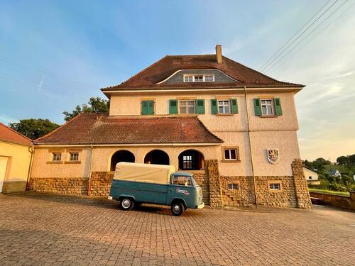 Foto - Einfamilienhaus mit Geschäfts Hobby Räumlichkeiten