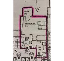 Zentrumsnahe 36qm Wohnung 1,5 Zimmer - Kaiserslautern Bahnheim