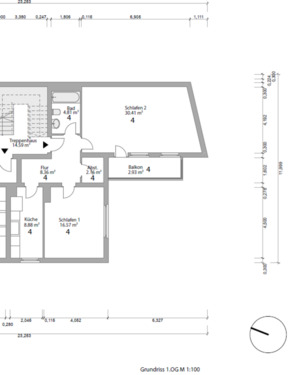 Foto - 1 Zimmer Etagenwohnung zur Miete in Braunschweig