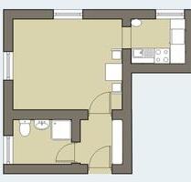 1 Zimmer Wohnung zur Nachmiete in der Sanderau - Würzburg 1 Zimmer Wohnung zur Nachmiete in der Sanderau - Würzburg