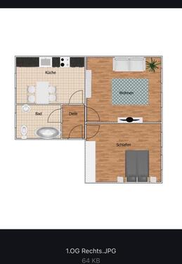 Foto - Etagenwohnung in Eschweiler zur Miete