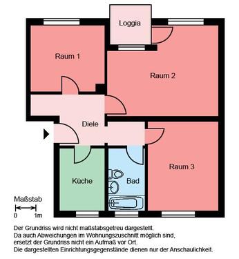Foto - Etagenwohnung in Menden (Sauerland) zur Miete