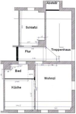 Foto - 2 Zimmer Dachgeschoßwohnung zur Miete in Aue-Bad Schlema