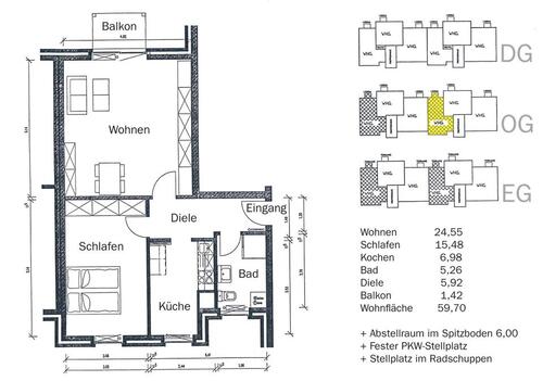 Foto - 2 Zimmer Etagenwohnung in Rotenburg (Wümme)