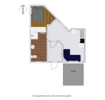 Schöne helle 2-Zimmer Einliegerwohnung inkl. großer Terrasse - Neunkirchen am Brand