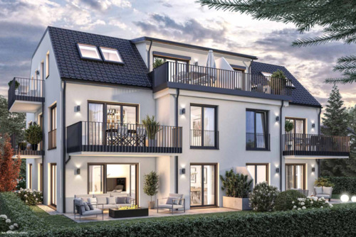 Foto - Exklusive 3-Zimmer Wohnung mit Dachterrasse in München-Trudering