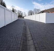 Neubau Garagen mit Strom und Freifläche durch Hintertür OB Holten - Oberhausen Schmachtendorf