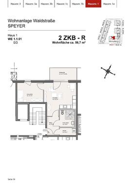 Foto - Etagenwohnung zur Miete in Speyer