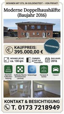 Foto - Vechta Umgebung - Moderne Doppelhaushälfte