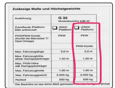 Foto - Tiefgaragenstellplatz Doppelparker in Hofheim Innenstadt