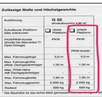 Tiefgaragenstellplatz Doppelparker in Hofheim Innenstadt - Hofheim am Taunus