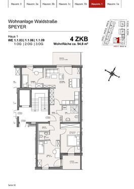 Foto - **** nur mit Wohnberechtigungsschein! **** - 4-ZKB Neubau Wohnung mit Balkon und Loggia