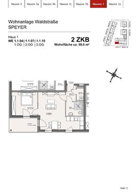 Foto - Etagenwohnung zur Miete in Speyer