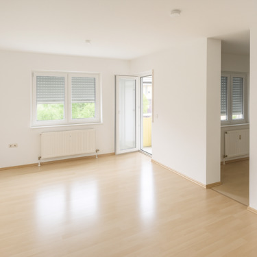 Foto - Helle 1,5Z Single-Wohnung Mosbach Neckarelz Balkon & Stellplatz