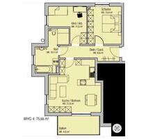 Gut erhaltene 3-Zimmerwohnung in Berching zu verkaufen