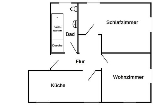 Foto - 2 Zimmer Wohnung 60 m² zur Warmmiete in Schwabsoien