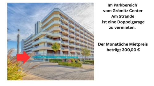 Foto - Doppelgarage im Grömitz-Center Am Strande
