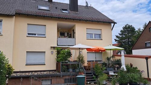 Foto - 3-Zimmer Wohnung mit Loggia 1.OG in 90766 Fürth (+Gartennutzung)