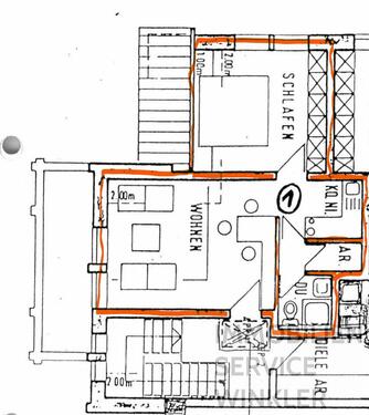 Foto - Etagenwohnung in Beckum zur Miete