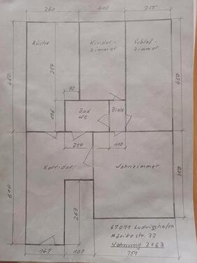 Foto - Etagenwohnung in Ludwigshafen am Rhein zur Miete
