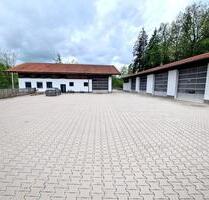 Gewerbeobjekt mit Werkstatt, Lager, Büro & Freifläche bei München - Valley