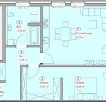 Wunderschöne 2,5 Raum Wohnung in Wolfen - Bitterfeld-Wolfen