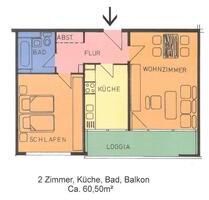 2-Zimmer-Wohnung mit tollem Ausblick - Kassel Nordshausen