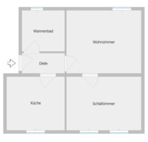 ~ Frisch renoviert mit modernem Bad und Küche ~ - Oberhausen Alstaden