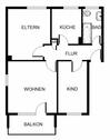 Foto - 3 Zimmer Erdgeschoßwohnung zur Miete in Bochum
