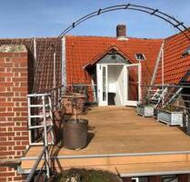 Gr. Dachgeschoss- Maisonettewhg mit Dachterrasse in Fachwerkhaus - Wolfenbüttel