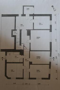 Foto - große Vierraumwohnung in Großbardau ab März 2026 zu vermieten