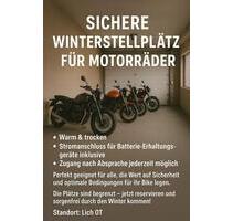 Winterstellplätze für Motorräder – warm & trocken - Lich