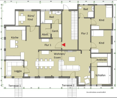 Foto - 5 Zimmer Etagenwohnung zum Kaufen in Bad Wildbad