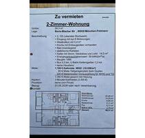 Zu vermieten 2 Zimmer Wohnung München Freimann