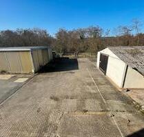 Gewerbefläche zur Miete: Freifläche mit 2 Lagerhallen - Eisenberg (Pfalz)