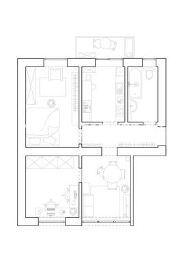 Foto - 3 Zimmer Etagenwohnung zur Miete in Köln