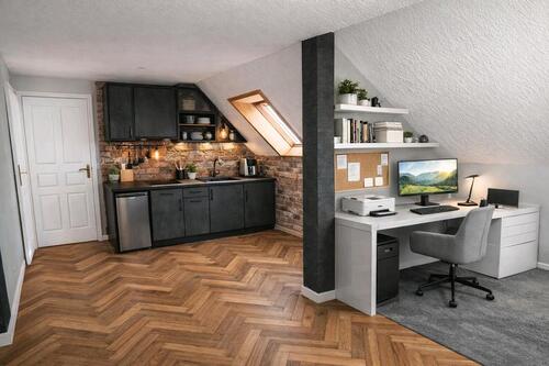 Foto - Wohnung 1,5 Zimmer - 550,00&nbsp;EUR Kaltmiete, ca.&nbsp; 36,00&nbsp;m&sup2;